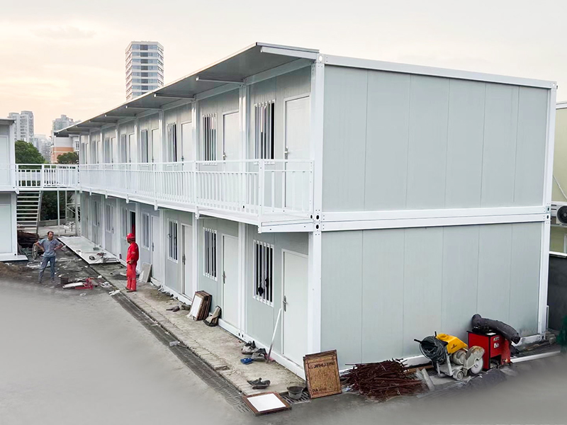 Công trường xây dựng Myanmar Ký túc xá tạm thời Phòng container lắp ráp nhanh