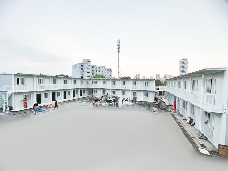 Công trường xây dựng Myanmar Ký túc xá tạm thời Phòng container lắp ráp nhanh