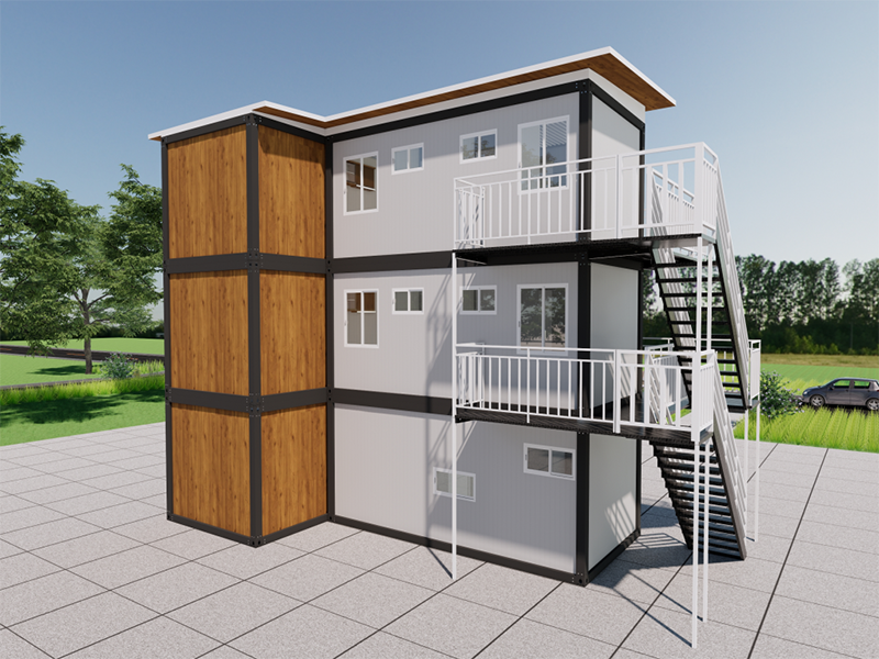 Nhà container lắp ráp nhanh tự xây dựng Malaysia